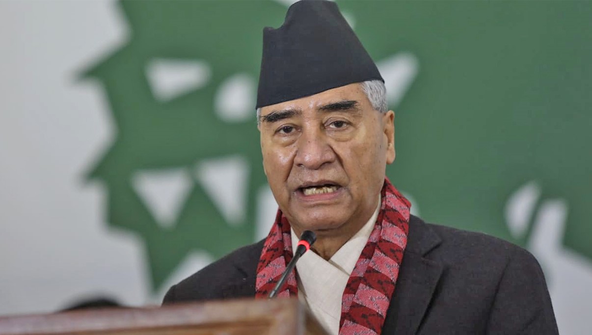 म सबैको सभापति हुँ: शेरबहादुर देउवा