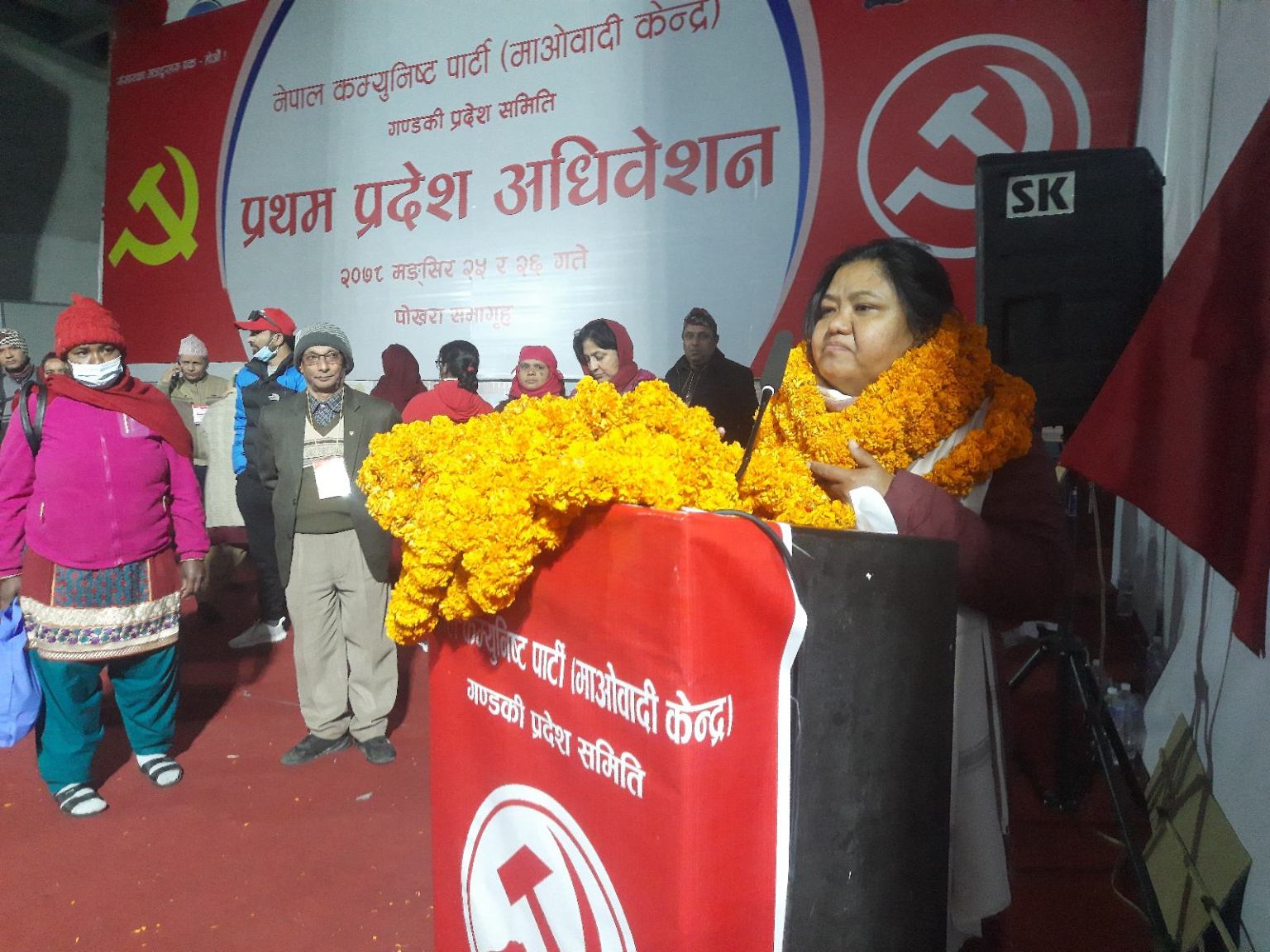 माओवादी गण्डकीको अध्यक्षमा गायत्री गुरुङ निर्बिरोध