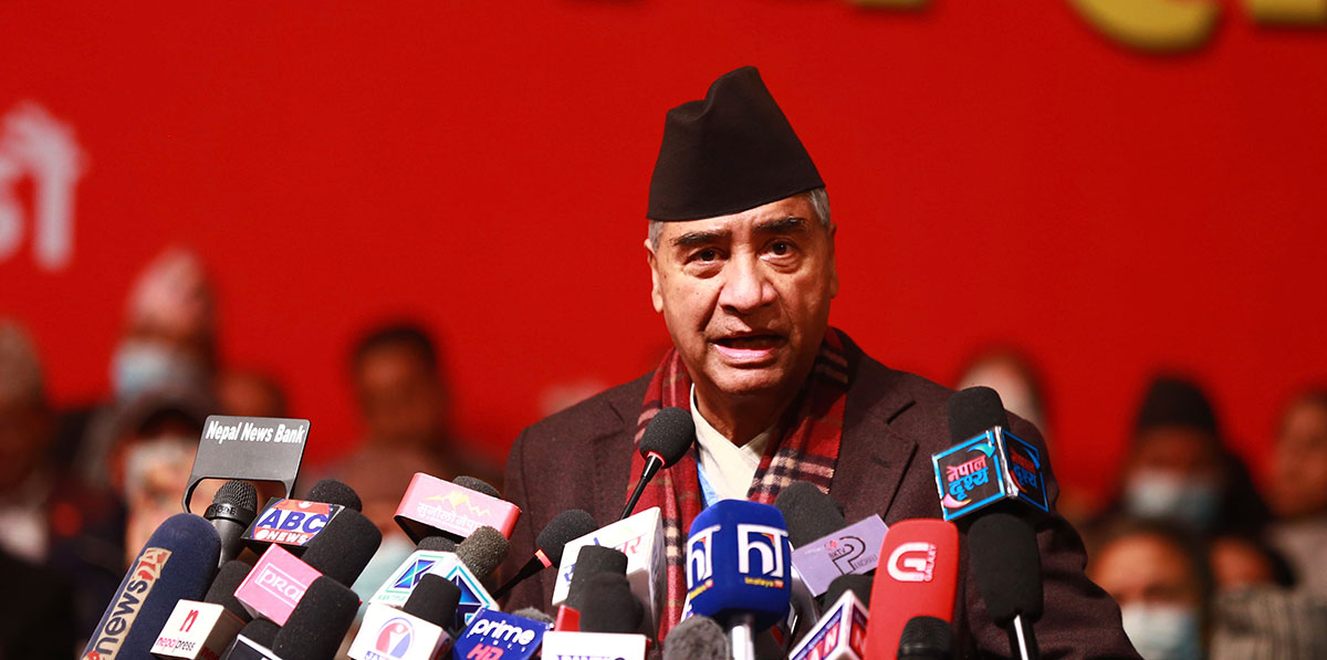 एमसीसी नेपालको हितमा छ : प्रधानमन्त्री देउवा