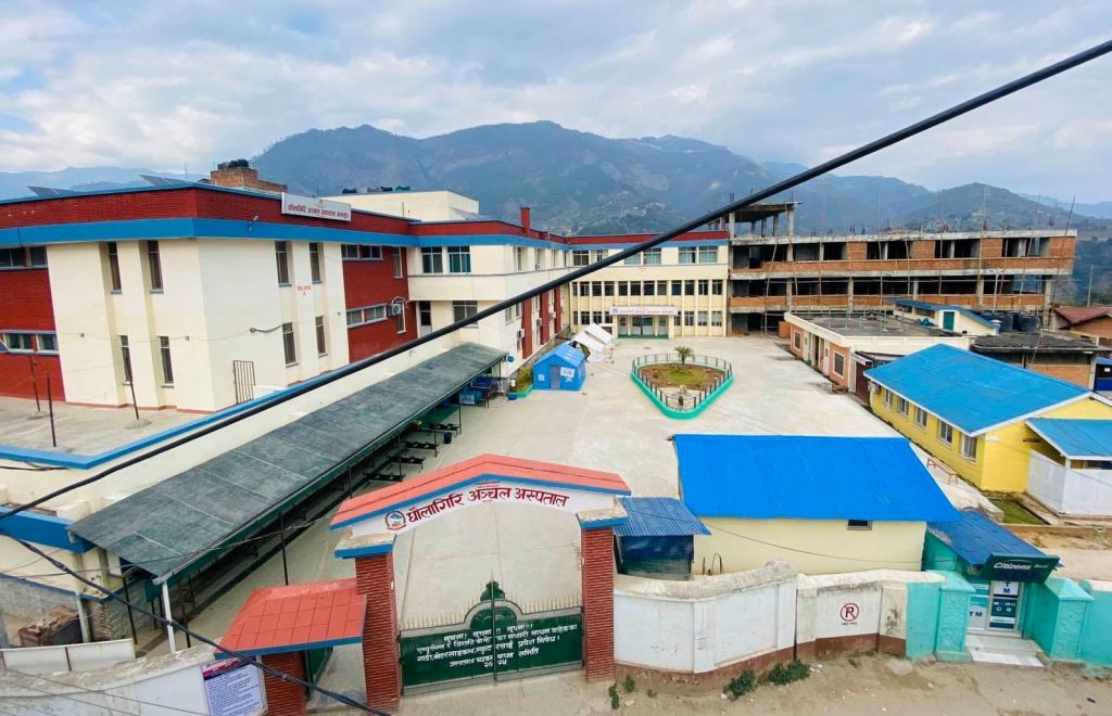 धौलागिरी अस्पतालमा सिटिस्क्यान खरिदका लागि १० करोड बजेट
