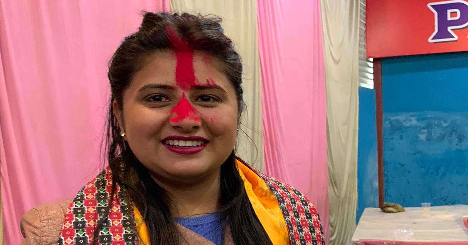 २५ वर्षीया आकृति बनिन् एमाले बागलुङको जिल्ला सदस्य
