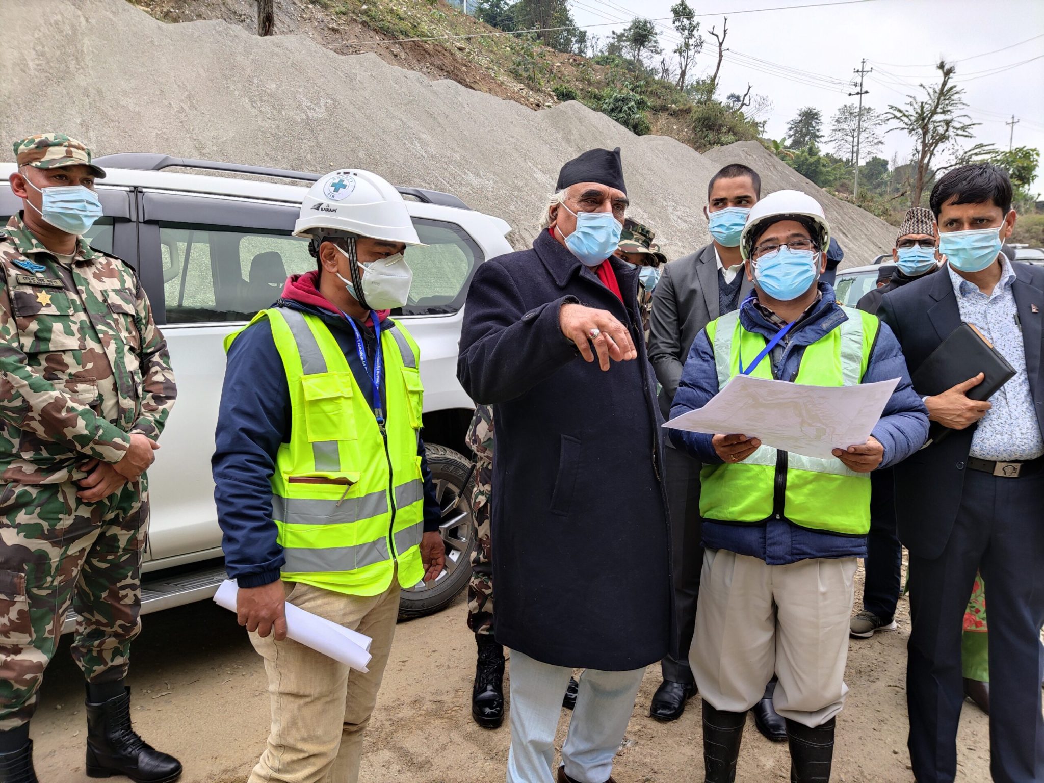 गण्डकीका मुख्यमन्त्री तनहुँ हाईड्रोमा, जीवनस्तर उकास्ने काम गर्न आग्रह