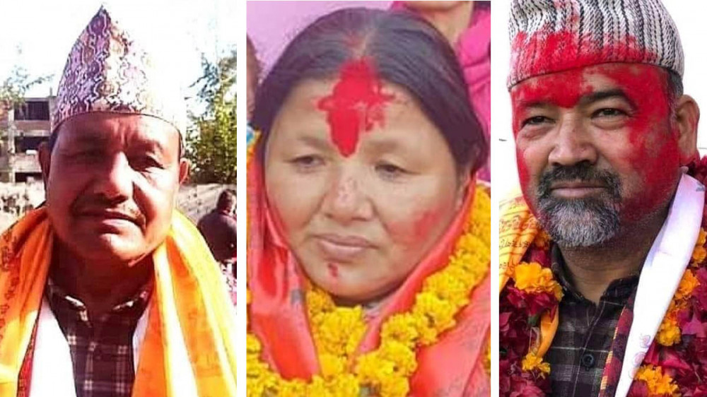 कर्णालीबाट गठबन्धनका तीनजनै उम्मेदवार विजयी