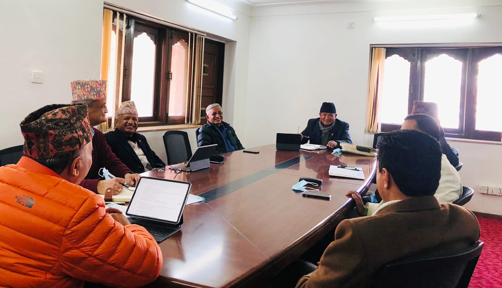 बैशाखमा चुनाव गराउन एमाले प्रधानमन्त्रीसमक्ष ‘हाई लेभल डेलिगेसन’ जाने