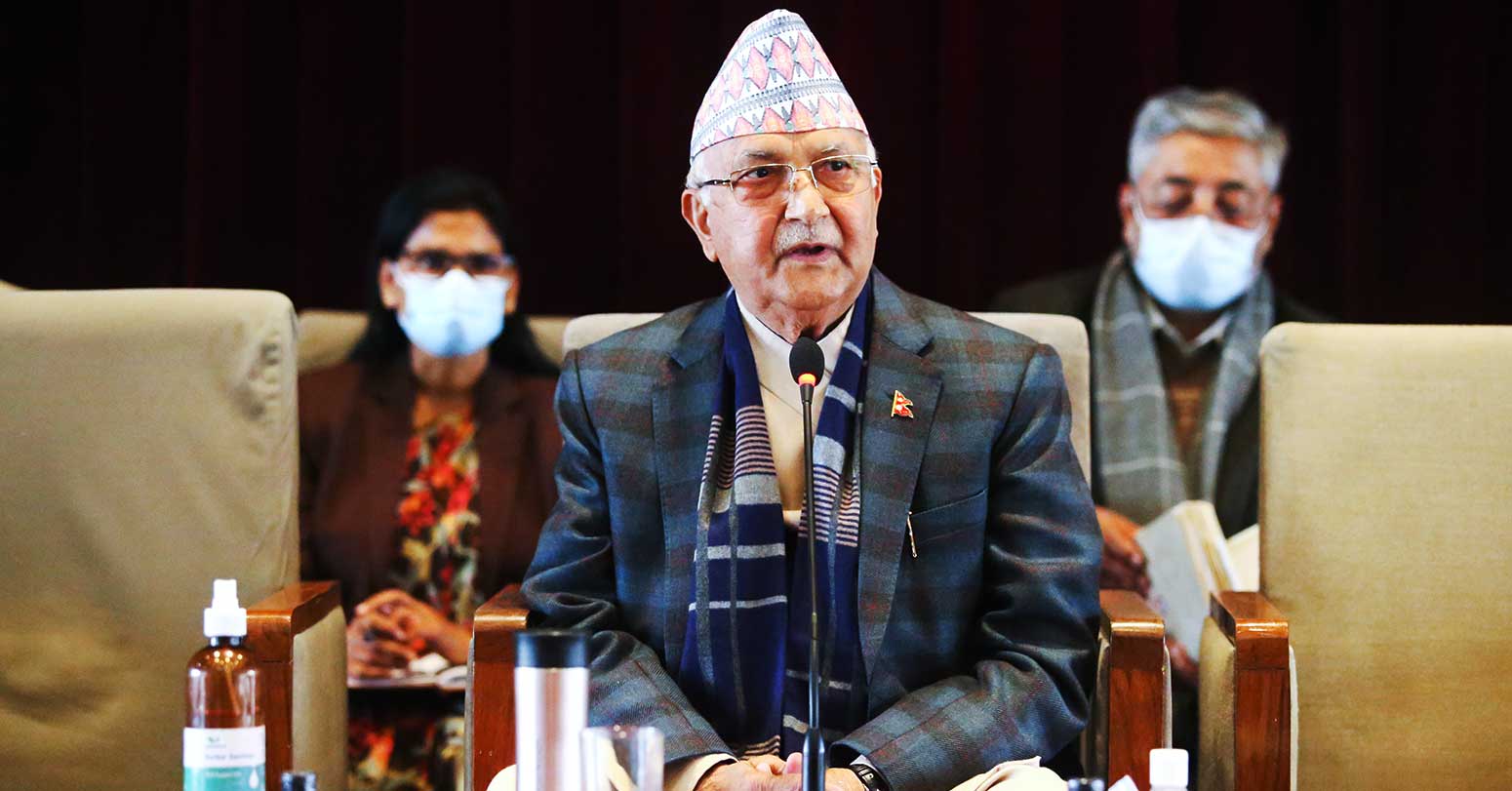 एमाले रणनीति : एमसिसी नबोक्ने, गठबन्धनतिरै फर्काउने
