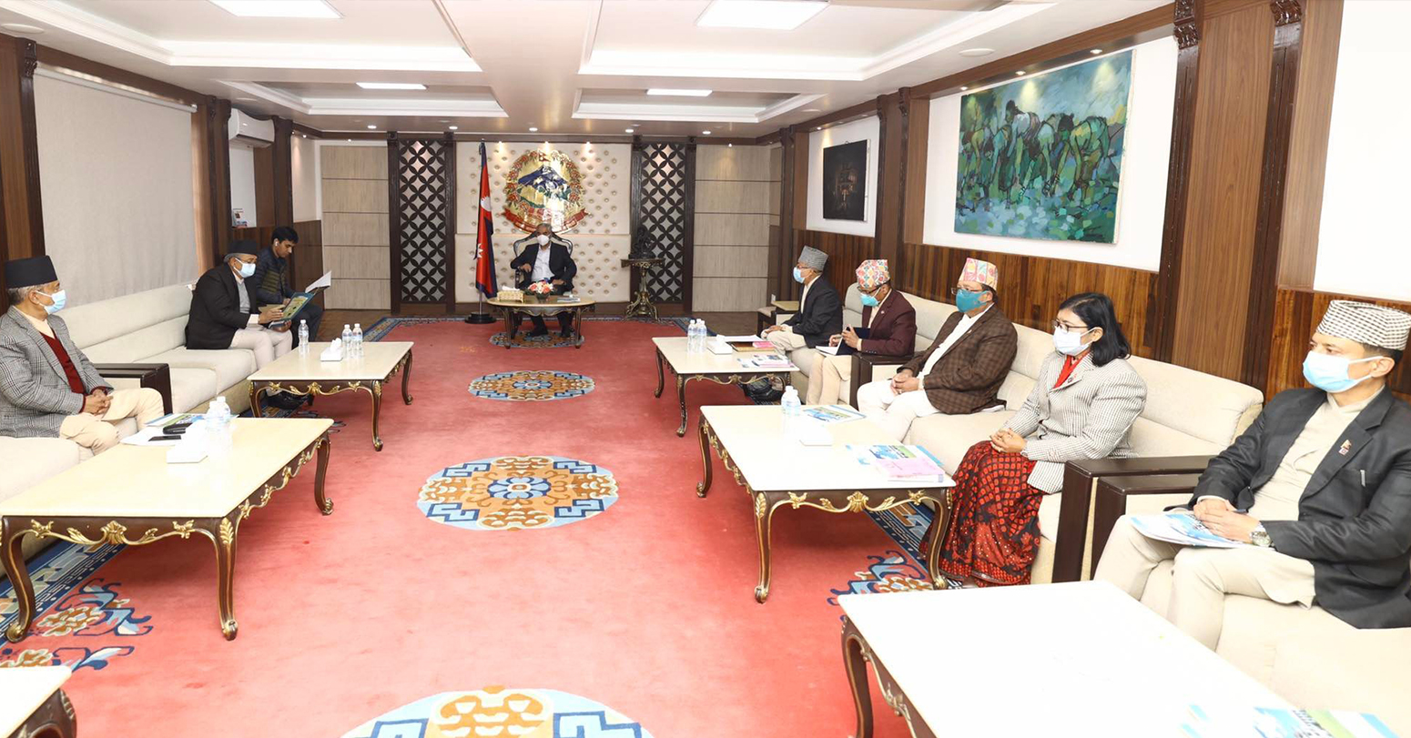 जेठ ४ मा स्थानीय तहको निर्वाचन गर्न आयोगका पदाधिकारी र प्रधानमन्त्री देउवाबीच सहमति