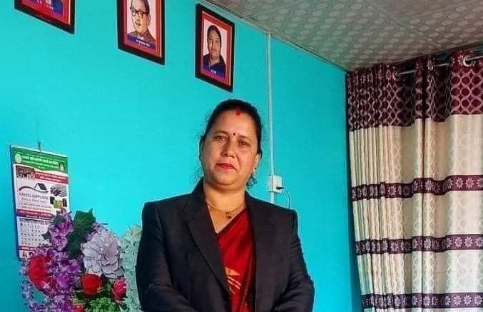 अनेम संघ काठेखोलाको अध्यक्षमा शारदा थापा