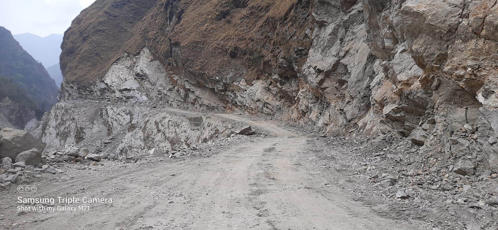 खारा–खाम्ला सडकको मार्ग खुल्यो