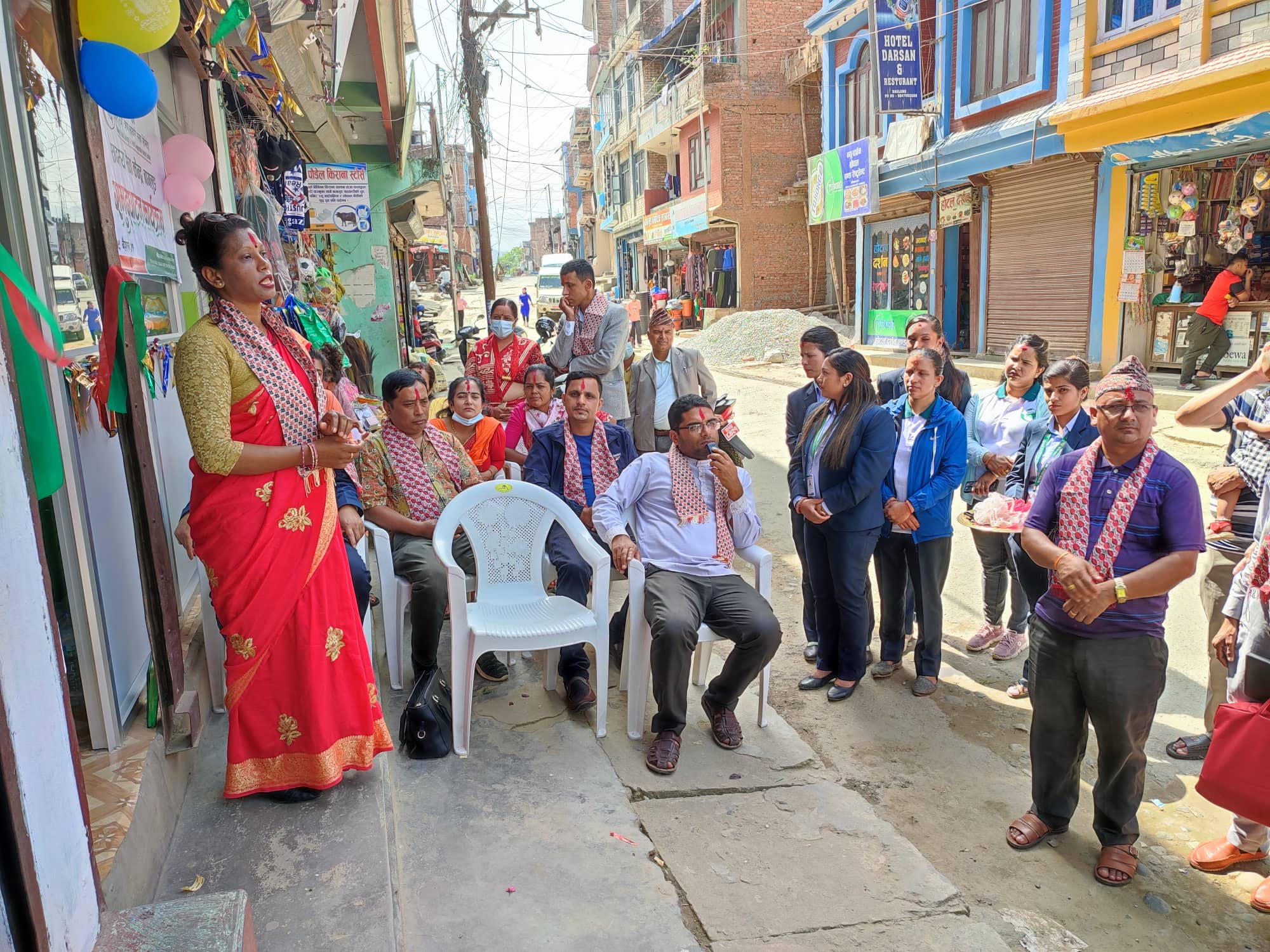 बलेवा एकता सहकारीको बागलुङ बजारमा सेवा केन्द्र