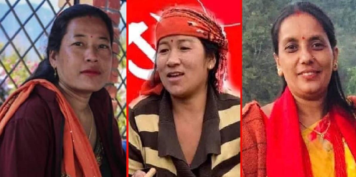 स्याङ्जामा तीन महिलाले जिते वडाध्यक्ष