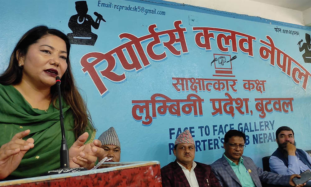 रामकुमारी झाँक्रीले भनिन्- निर्वाचन गुल्मीबाटै लड्छु