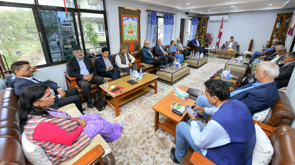 के के गर्दैछ बालकोटको एमाले सचिवालय बैठकले