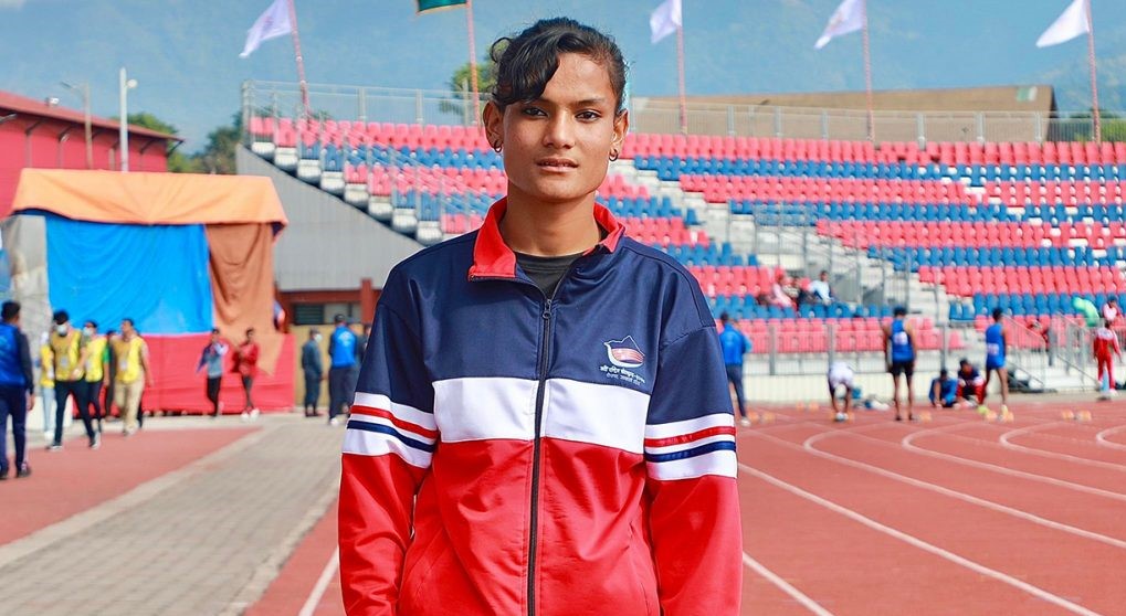 महिला १०० मिटर दौडमा लुम्बिनीकी निशाको कीर्तिमान