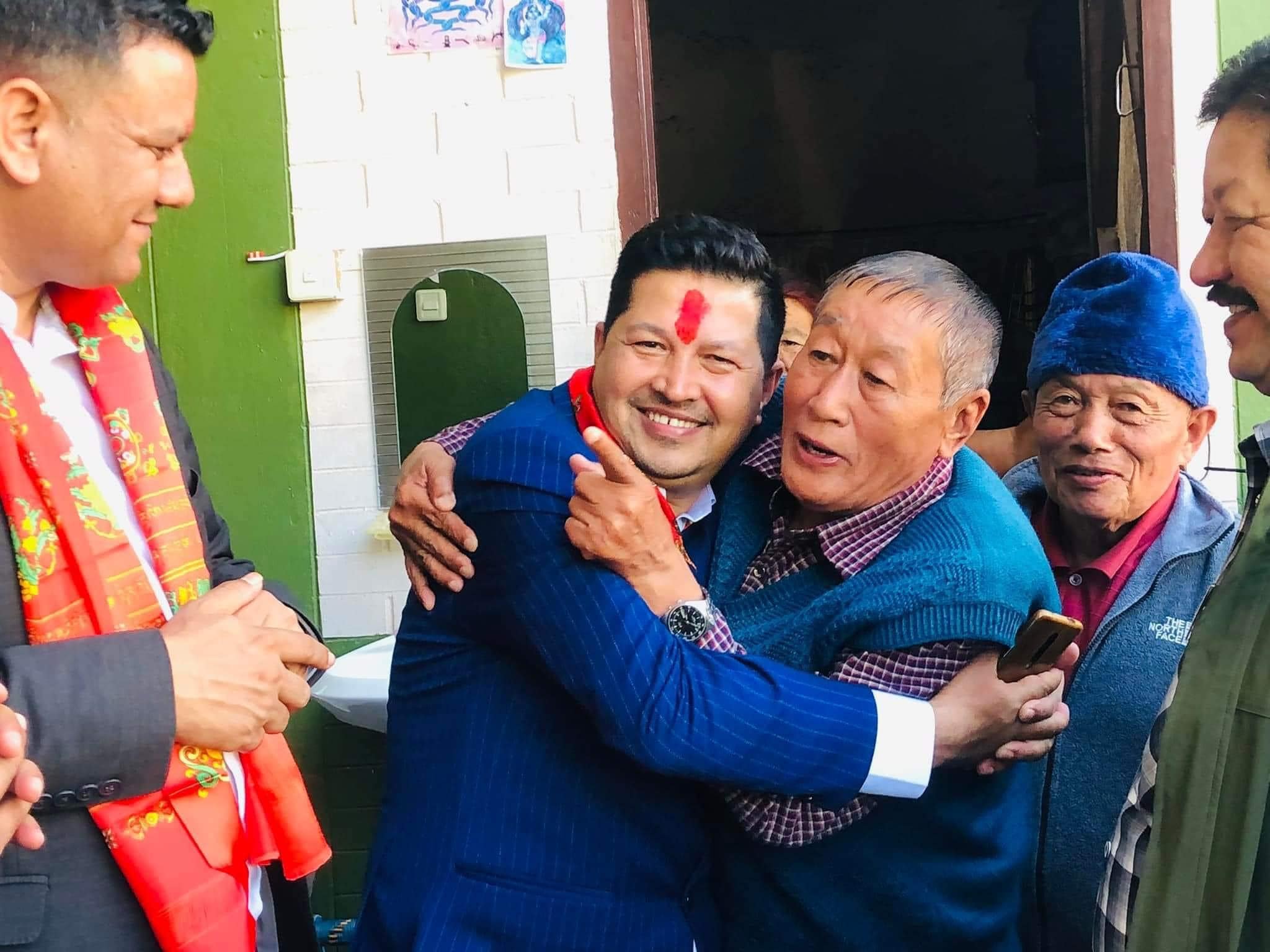 जनभेटघाटमा एमाले उमेद्वार