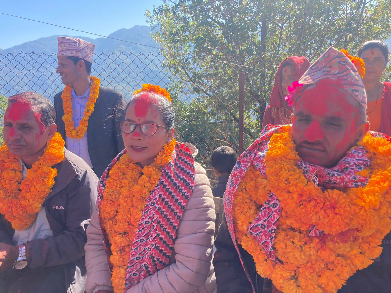 ज्योतीपुञ्जमा शिक्षक शिक्षिकालाई बिदाई