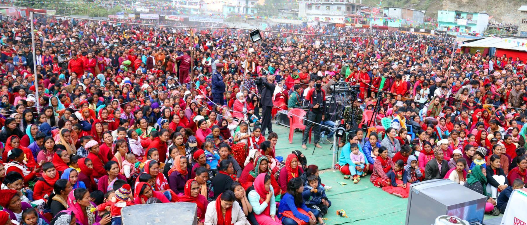 पैँदी क्षेत्रमा न्वागी मेला हुँदै