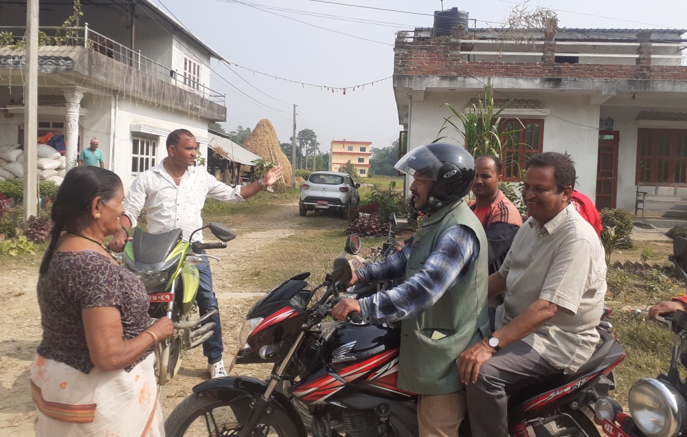 विनोद चौधरी-हृदयश त्रिपाठी ‘घाँटी रेट्ने’ प्रतिस्पर्धा !