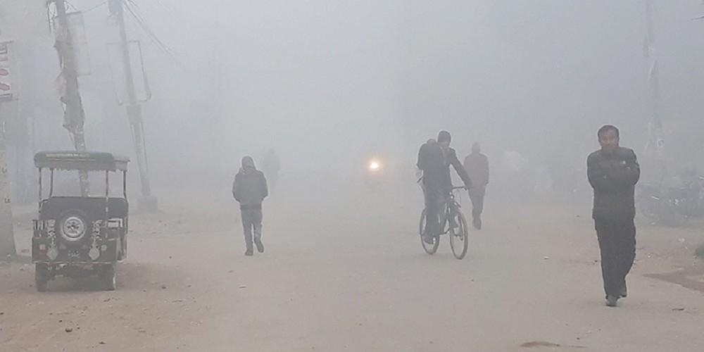 तराईमा हुस्सु/कुहिरो, पहाडीमा वर्षा–हिमपातको सम्भावना
