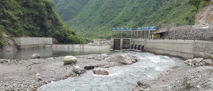 निलगिरि जलविद्युत आयोजनाको ८० प्रतिशत निर्माण