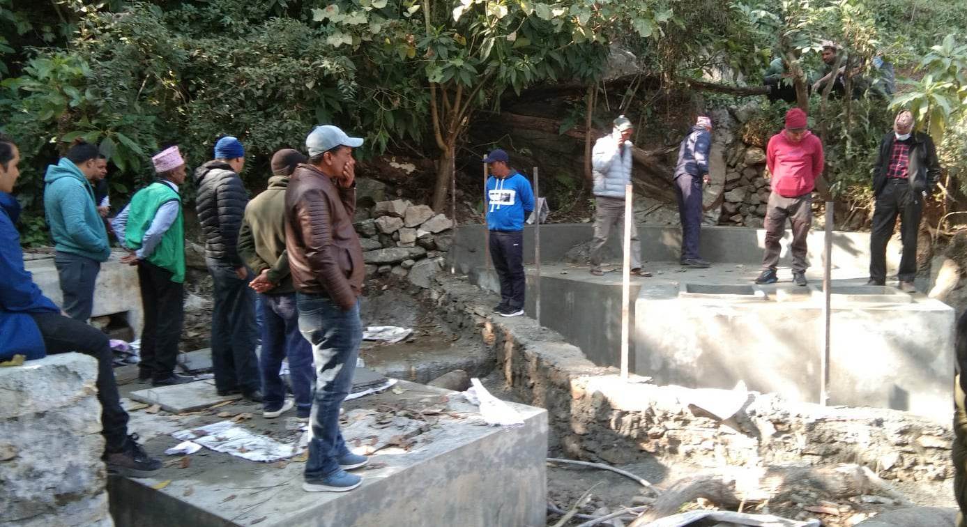 ओडारचौरमा समानान्तर खानेपानी ट्याङ्कीले बिबाद