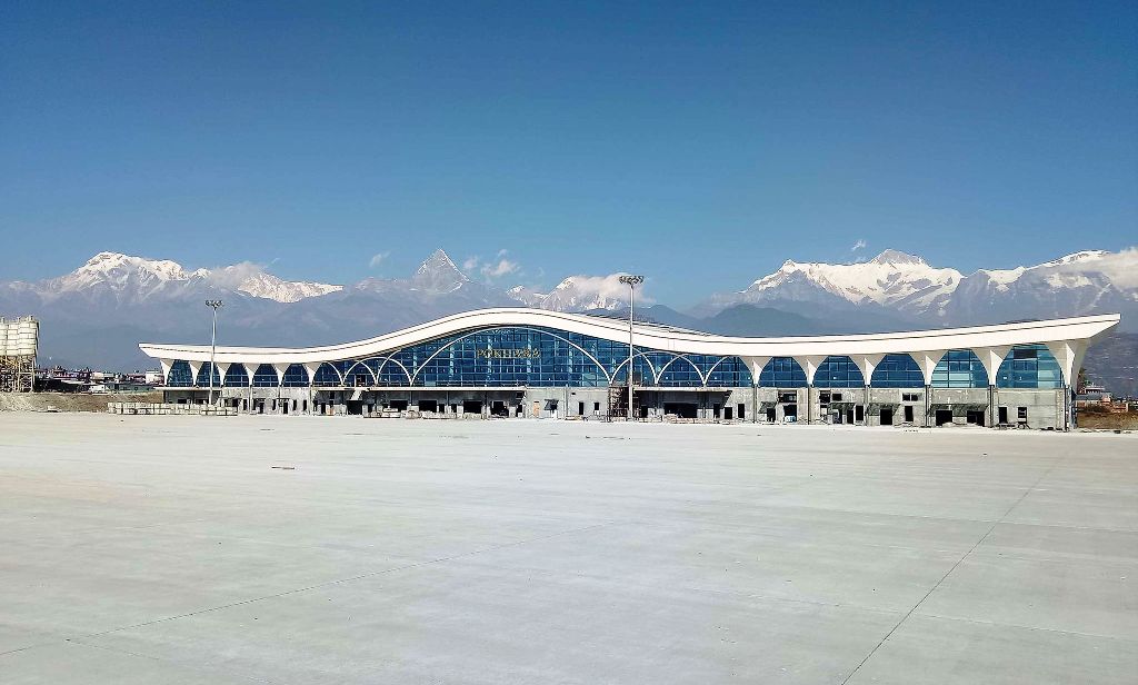 पोखरा अन्तर्राष्ट्रिय विमानस्थलमा यती र बुद्ध एयरलाइन्सले आज परिक्षण उडान गर्दै