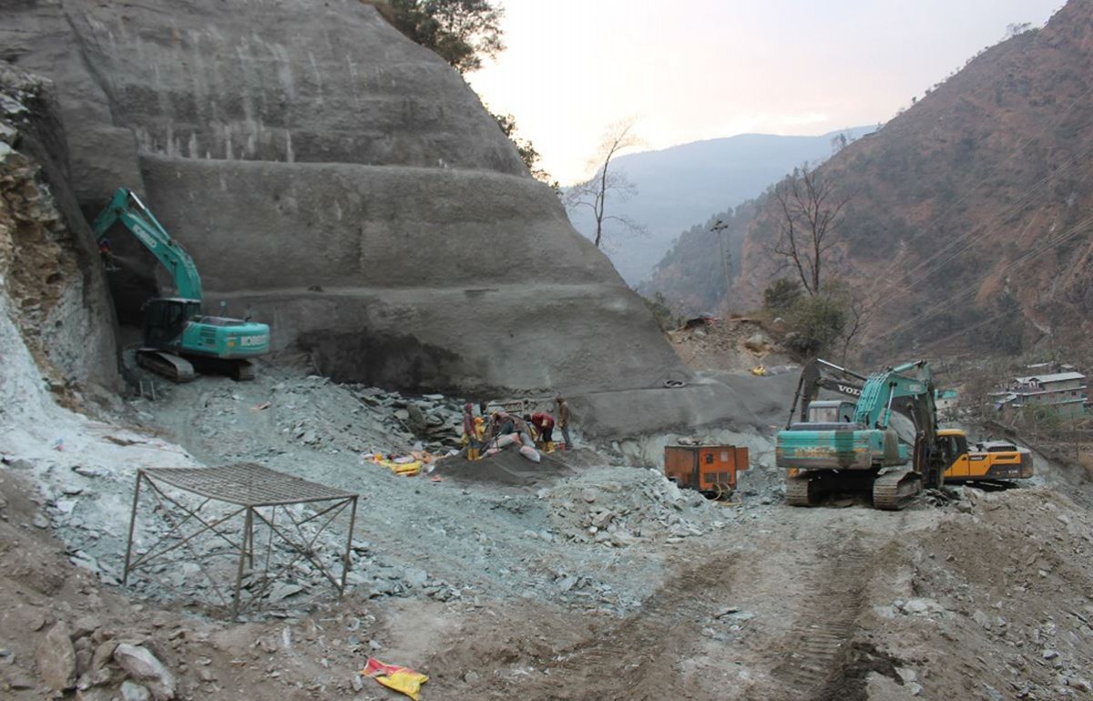 घारखोला जलविद्युत् अयोजना निर्माण अन्तिम चरणमा