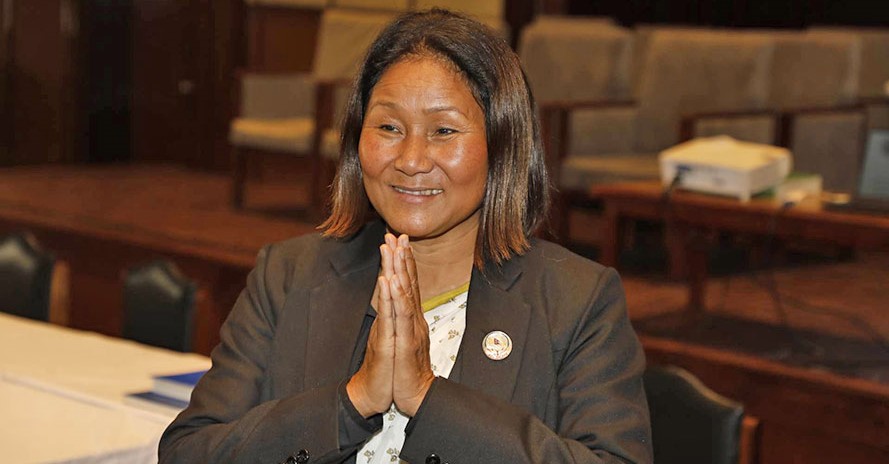 प्रतिनिधिसभाको उपसभामुखमा इन्दिरा रानाको उम्मेदवारी दर्ता