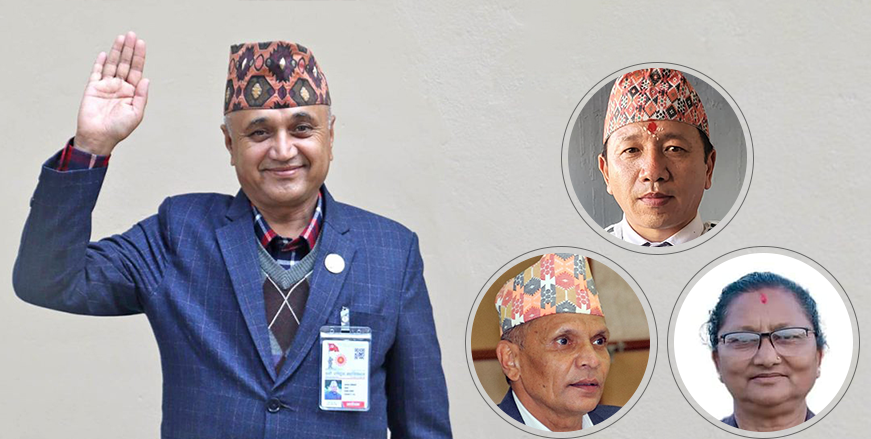 गण्डकीका मुख्यमन्त्री अधिकारीसँगै तीन मन्त्रीले लिए सपथ