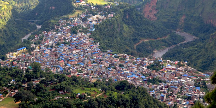 कुश्माको बान्द्रेविडीमा आधुनिक बसपार्क निर्माण शुरु