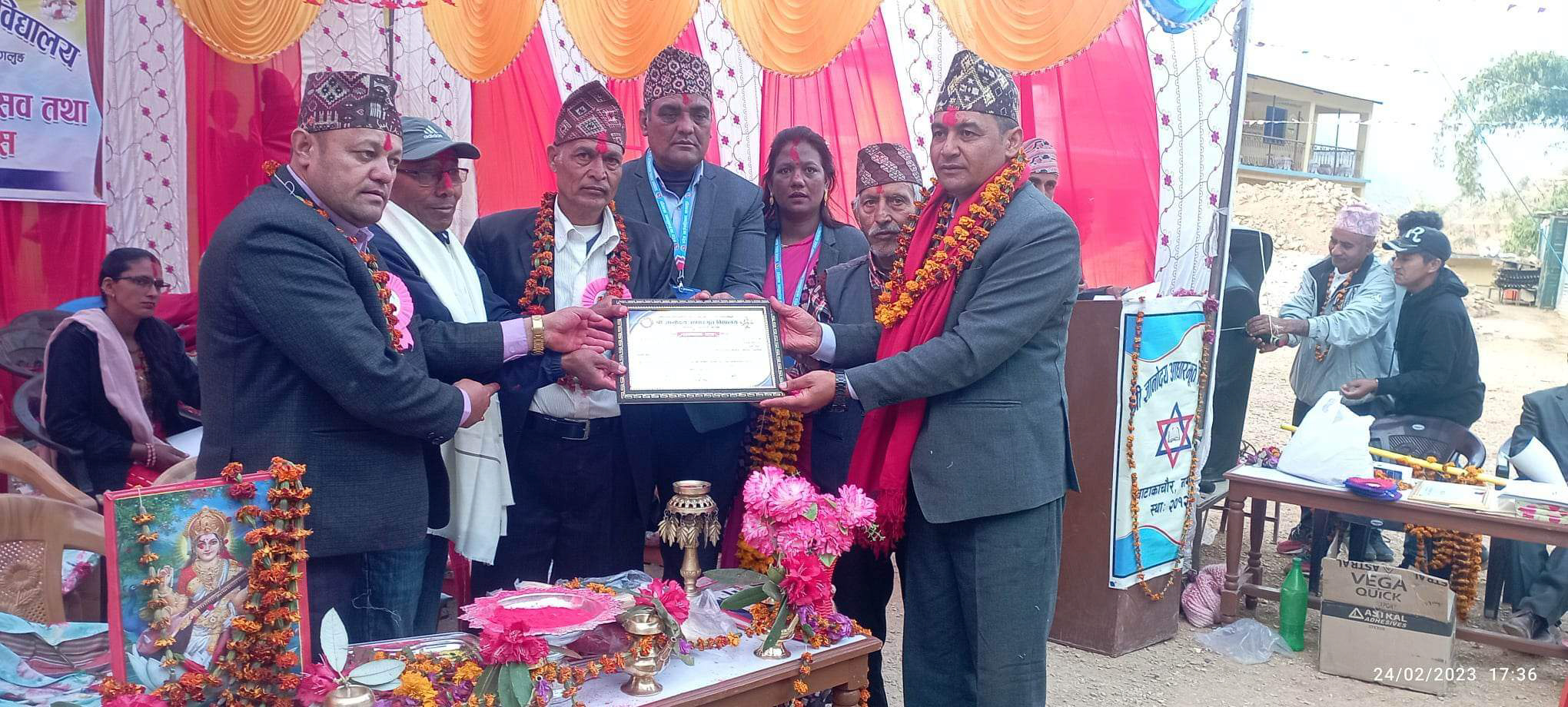ज्ञानोदय आधरभूत बिद्यालयको वार्षिकोत्सव