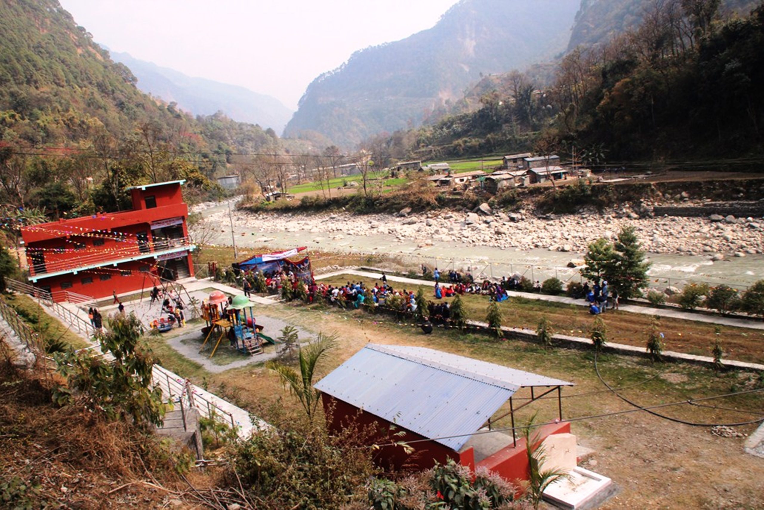 मंगलामा बहुउदेश्यीय उद्यान निर्माण