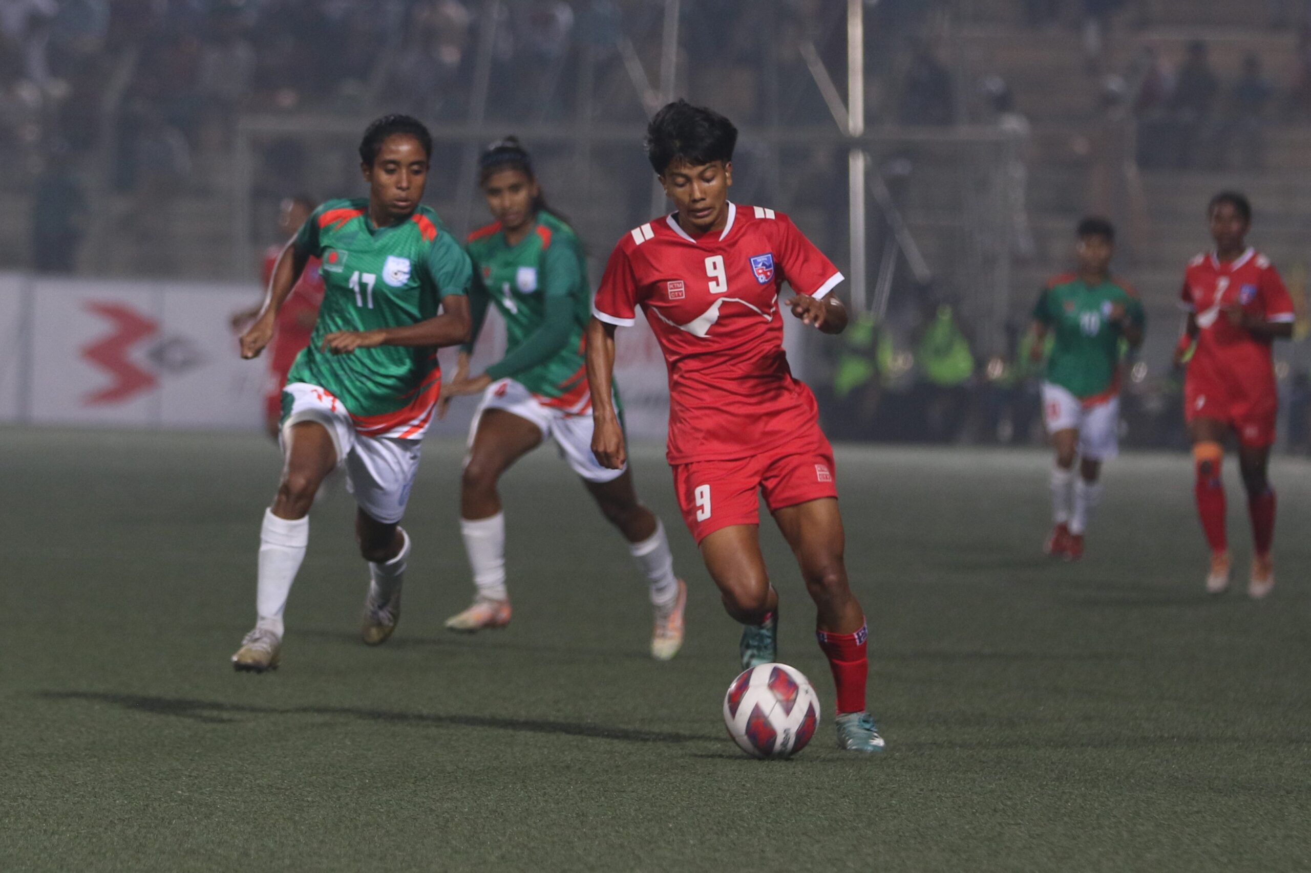 साफ महिला फुटबलको बंगलादेशले जित्यो