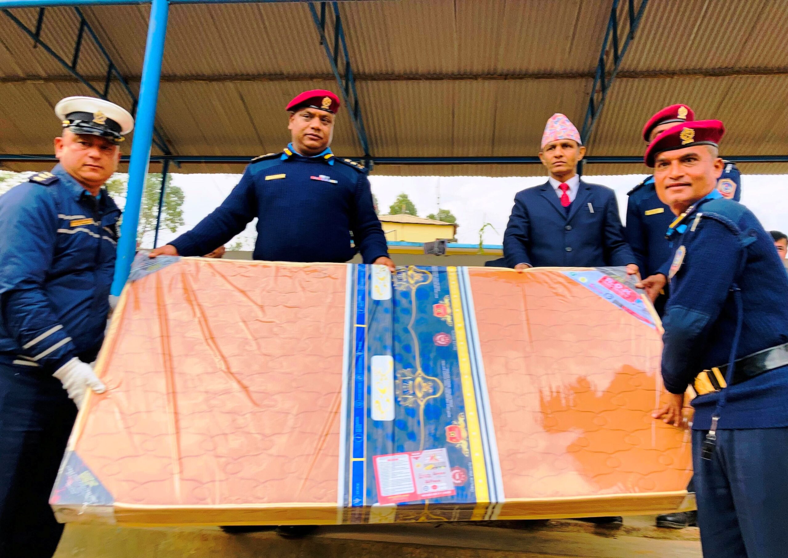 आरामदायी सुताईका लागि ‘एक प्रहरी, एक म्याट्रेस’ अभियान