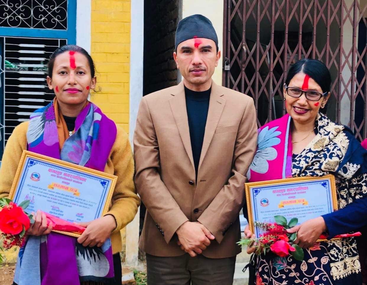 नारी दिवसमा छ महिला सम्मानित