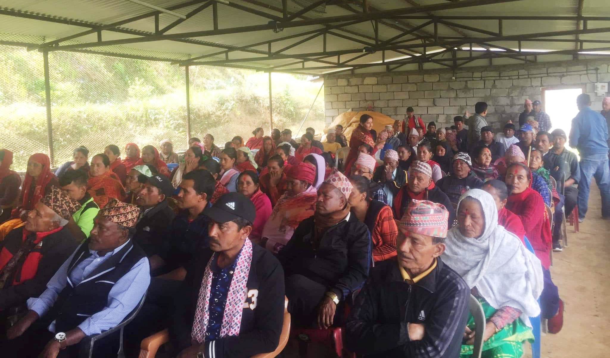 सिगानामा एमालेको ‘मिसन ग्रासरुट’