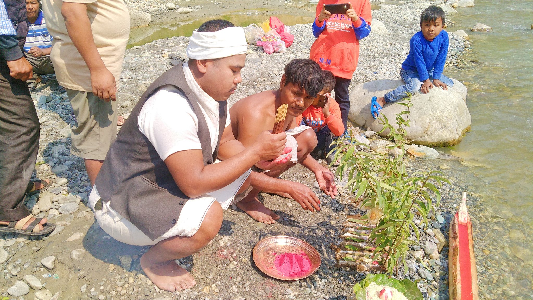 माझी समुदाय लदी पर्वको संरक्षणमा