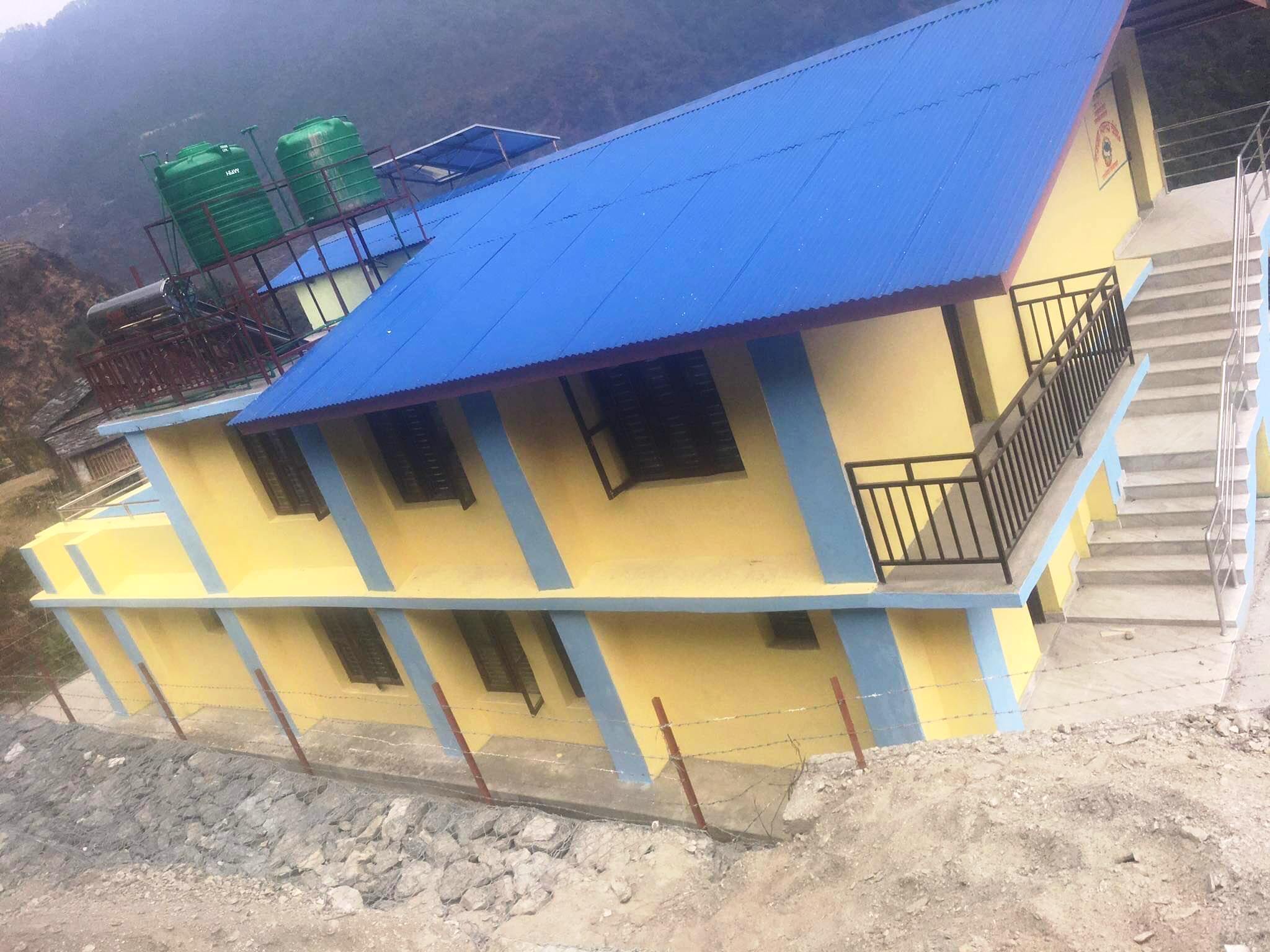 ५ वर्षमा बन्यो मल्कबाङमा स्वास्थ्यचौकी भवन