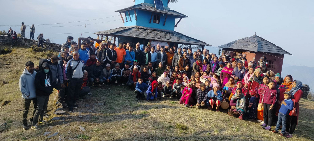 पर्यटकीय तीनचुलेमा पुग्यो सडक र खानेपानीको सुविधा