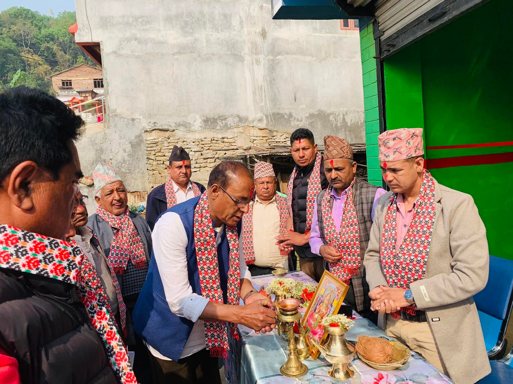 बलेवामा निलगिरीको सेवा केन्द्र