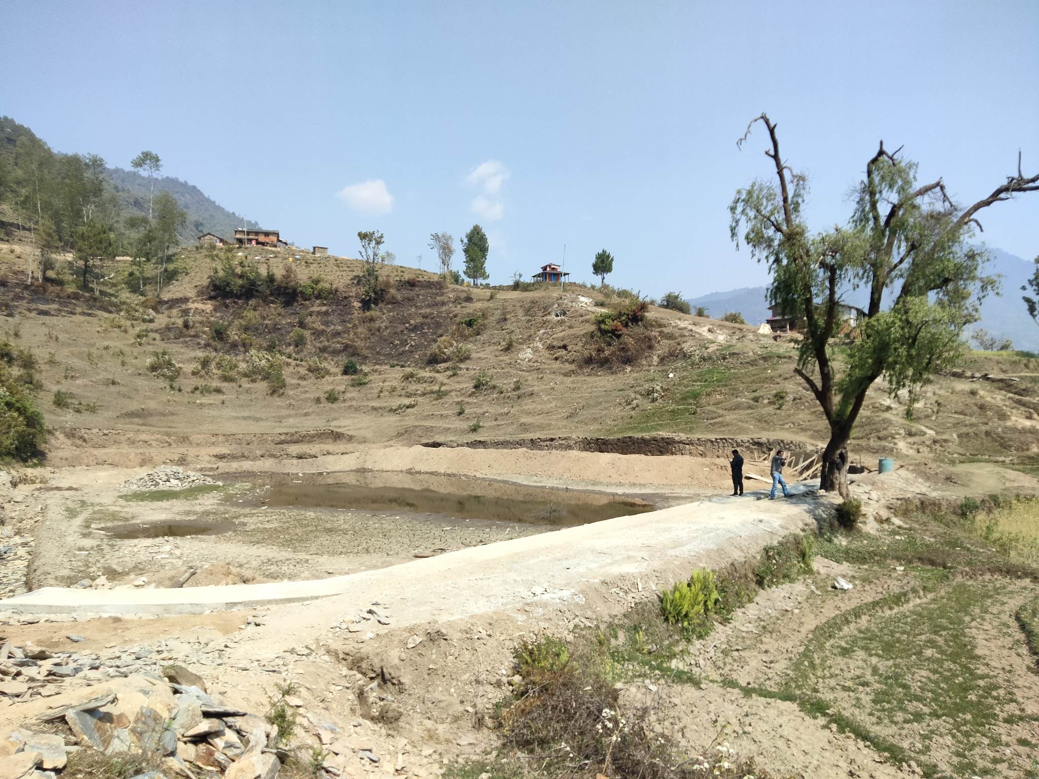 जैमिनीमा खालपोखरी संरक्षणसंगै पर्यटन पार्क निर्माण गरिदै
