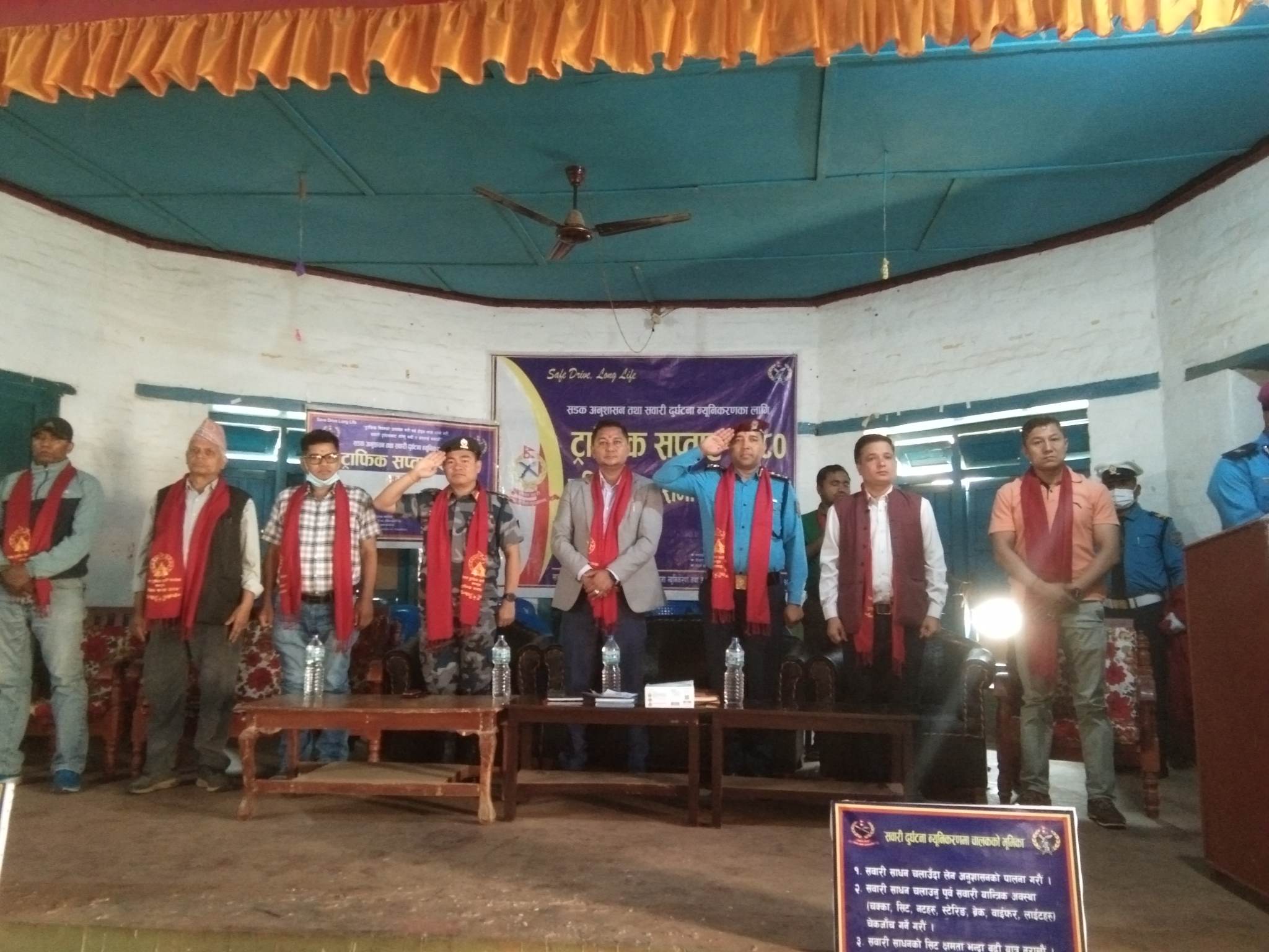 ट्राफिक सप्ताहबाट ३६ हजार बढी नागरिक लाभान्वित