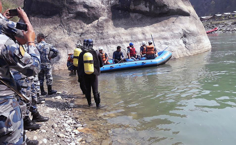 विपतबाट नागरिकलाई जोगाउन सशष्त्र प्रहरीको घटना अभ्यास