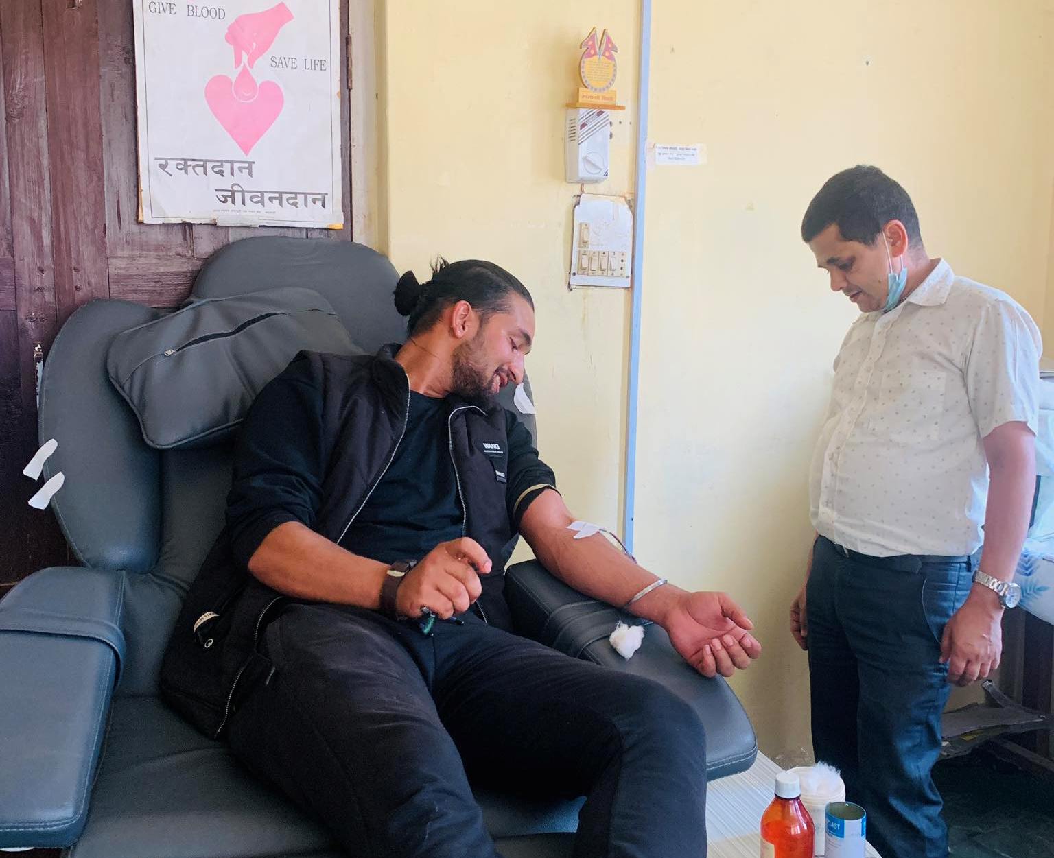 लियो कालीगण्डकीको रक्तदानमा २७ युनिट रगत संकलन