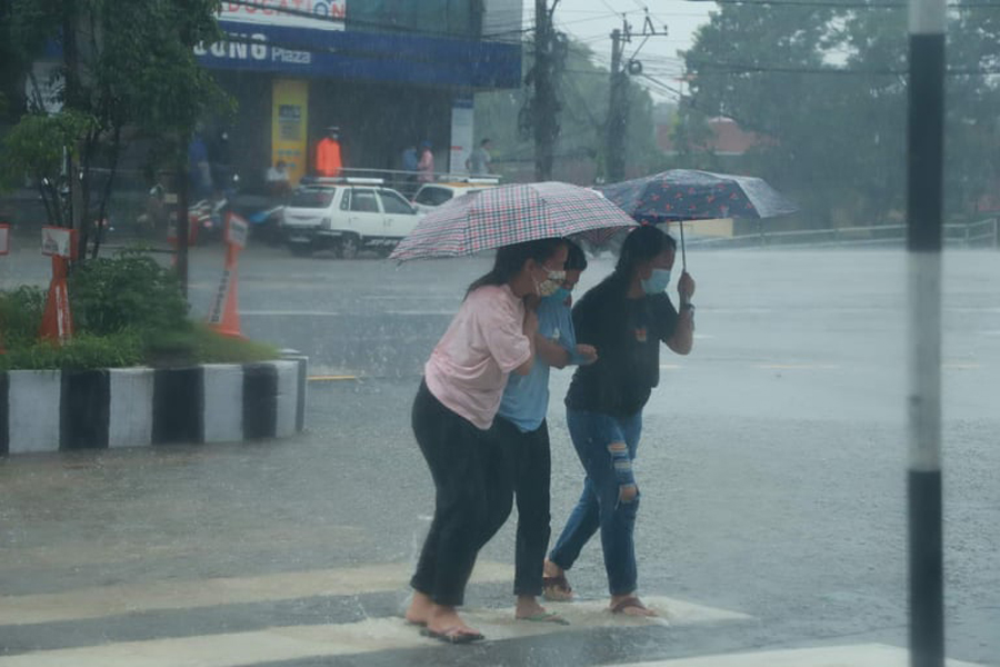 सातवटै प्रदेशमा मध्यम वर्षाको सम्भावना