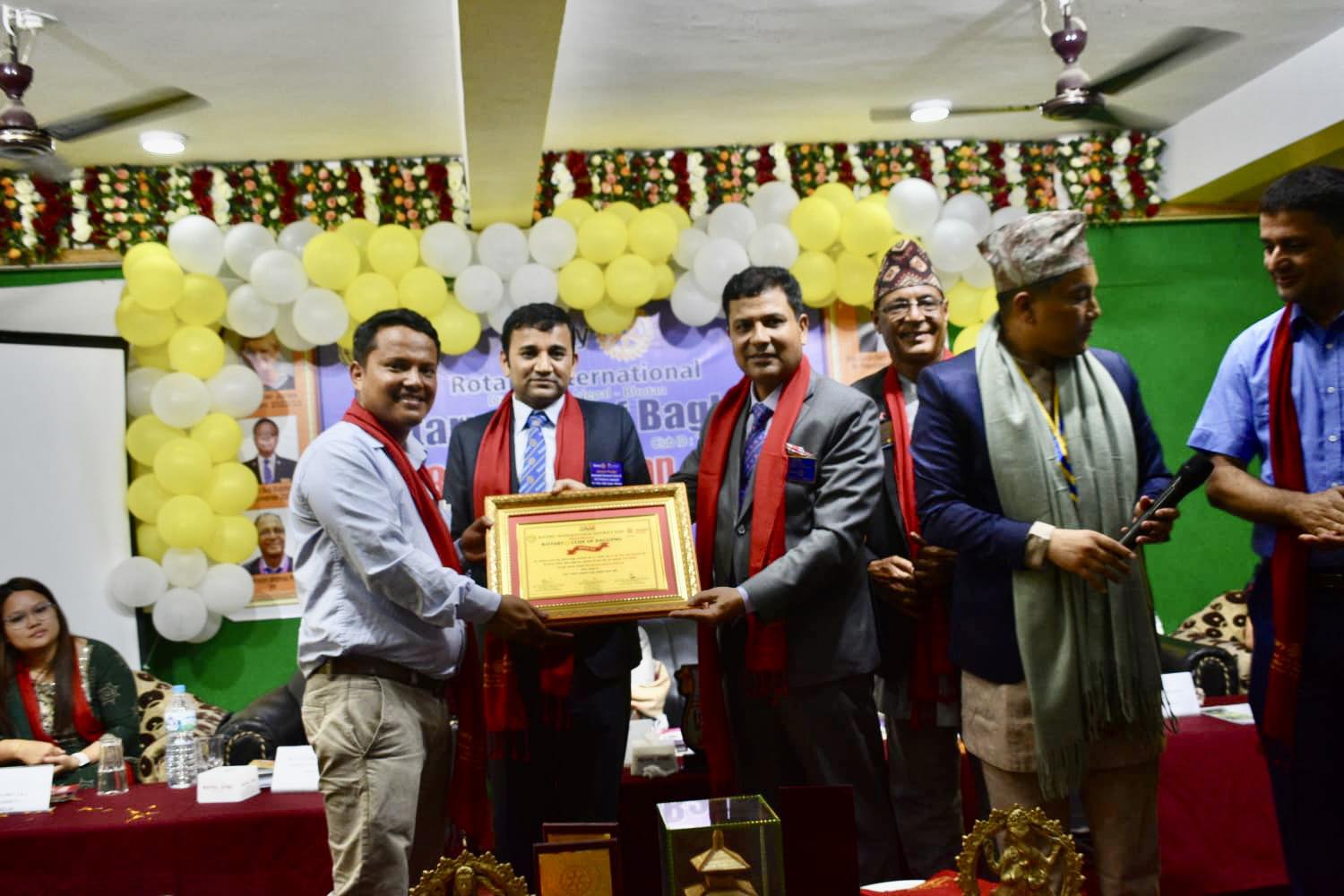युवा व्यवसायी बोहोरा भोकेशनल अवार्डबाट सम्मानित