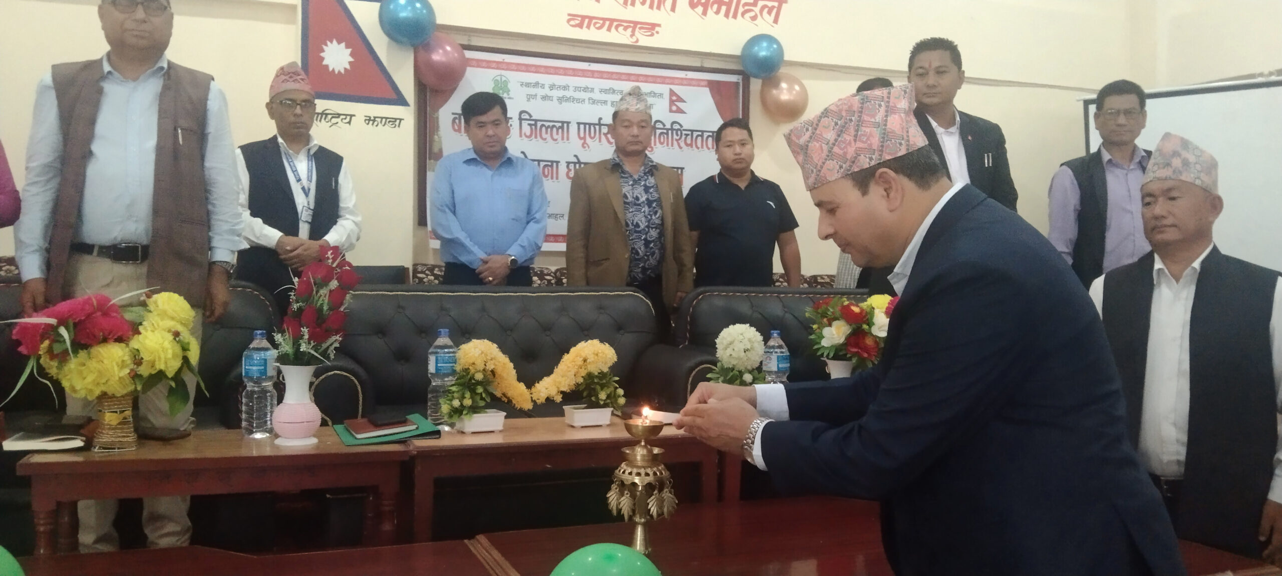 बागलुङ पूर्ण र दिगो खोपयुक्त घोषणा