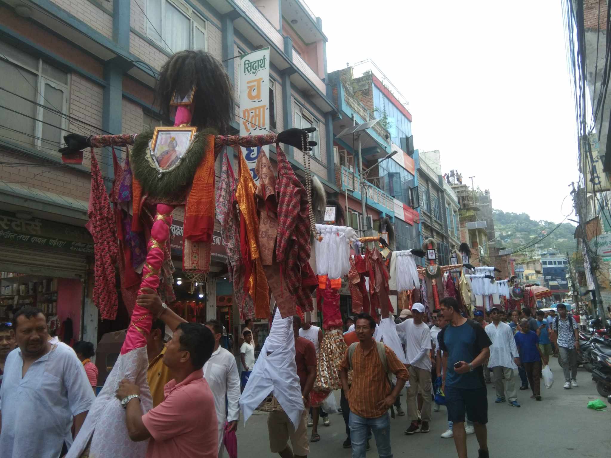 गाईजात्रासंगै बागलुङमा बास्सा नाँच देखाईयो