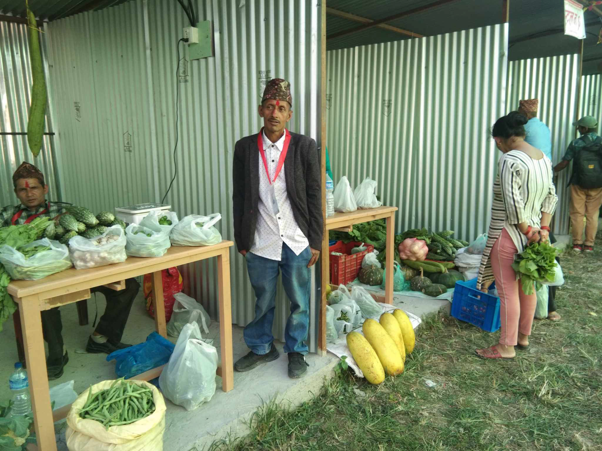 उत्पादनमा अनुदान, कृषि हाटबजार संचालन