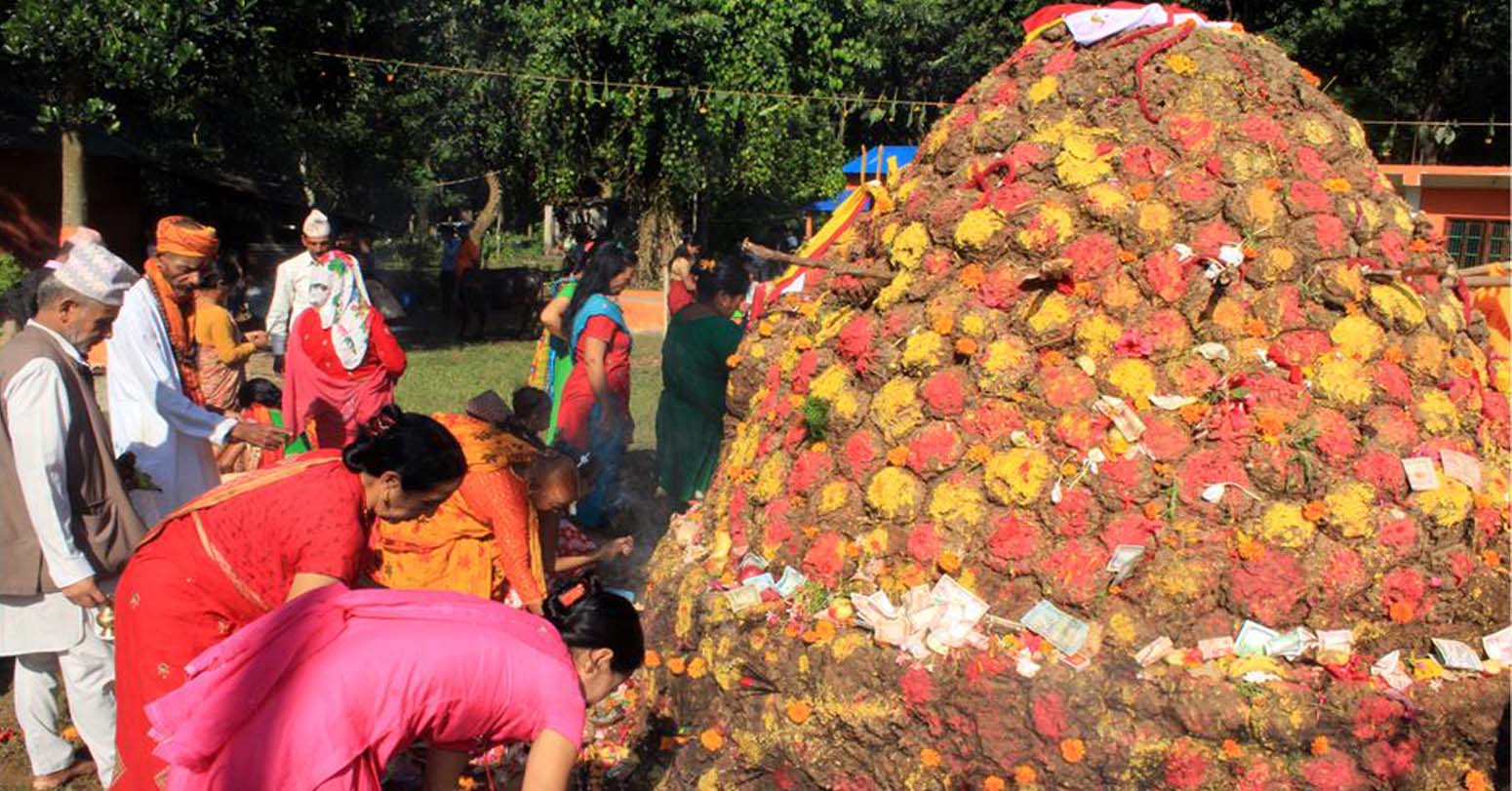 तिहारको चौँथो दिन आज गोवद्र्धन पूजा
