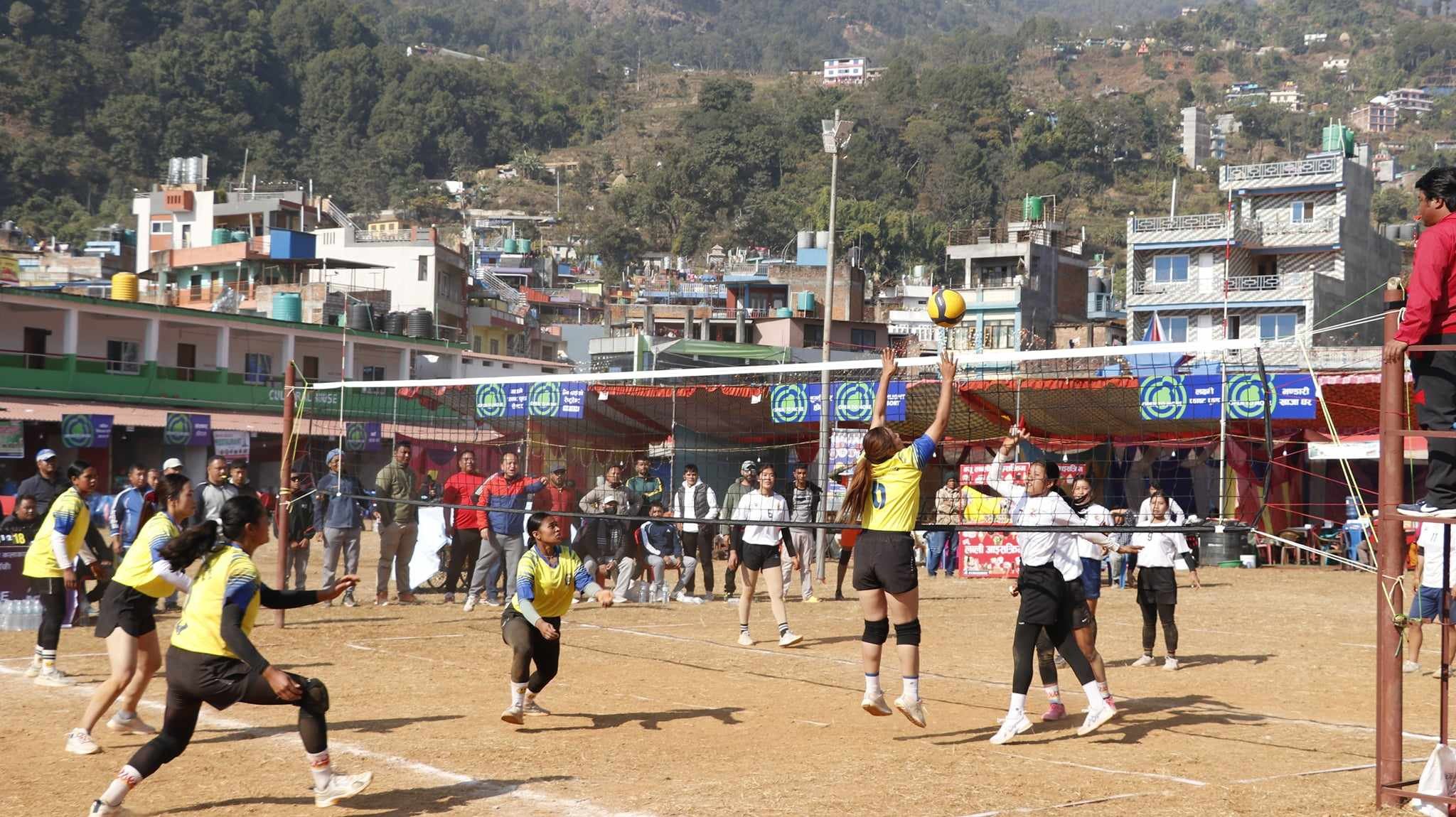 महिला भलिबलको फाइनलमा नव मालिका र निर्माण व्यवसायी भिड्ने